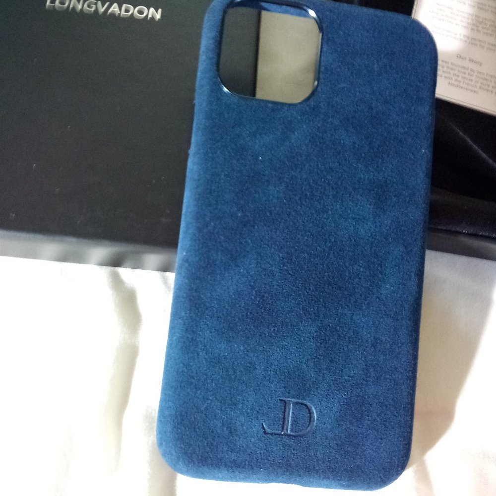 Longvadon Genuine Italian Alcantara iPhone 11 Pro Case